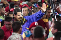 Ông Maduro nới rộng khoảng cách trước bầu cử Venezuela